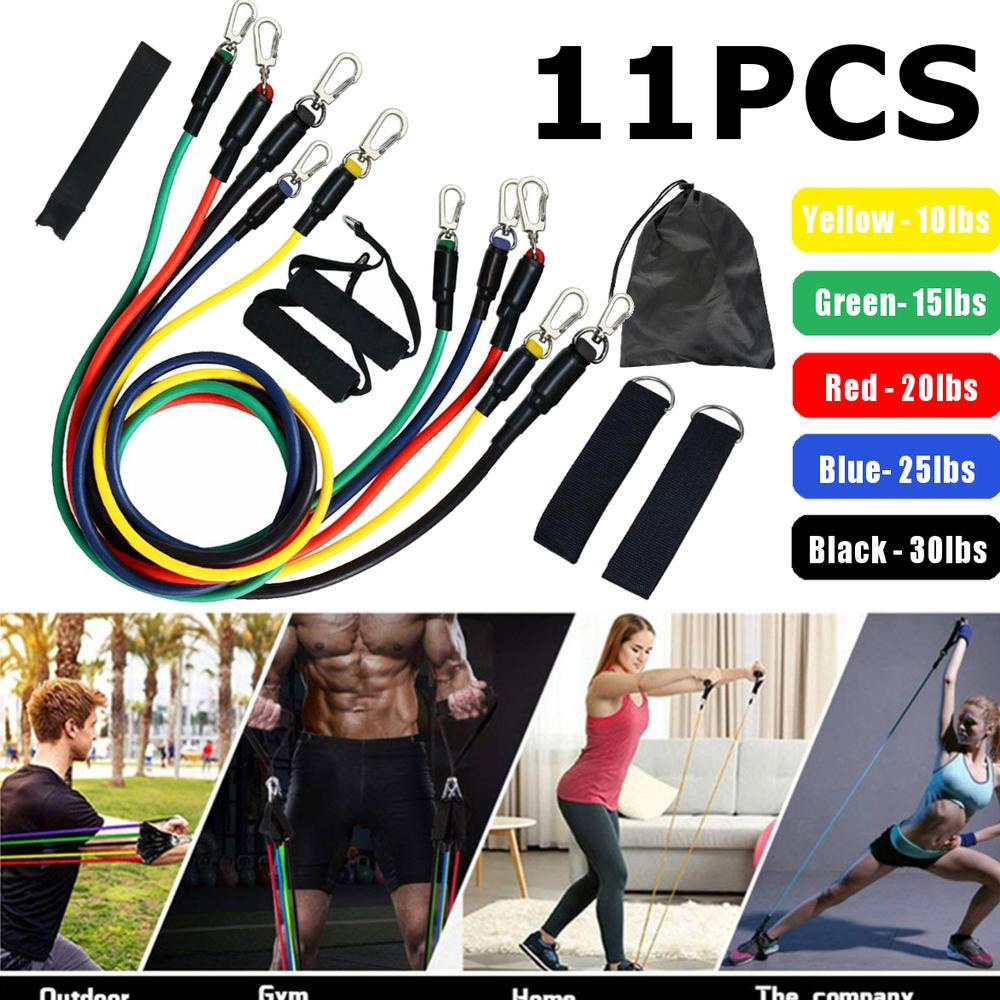 11(PCS) Exercise Resistance Band