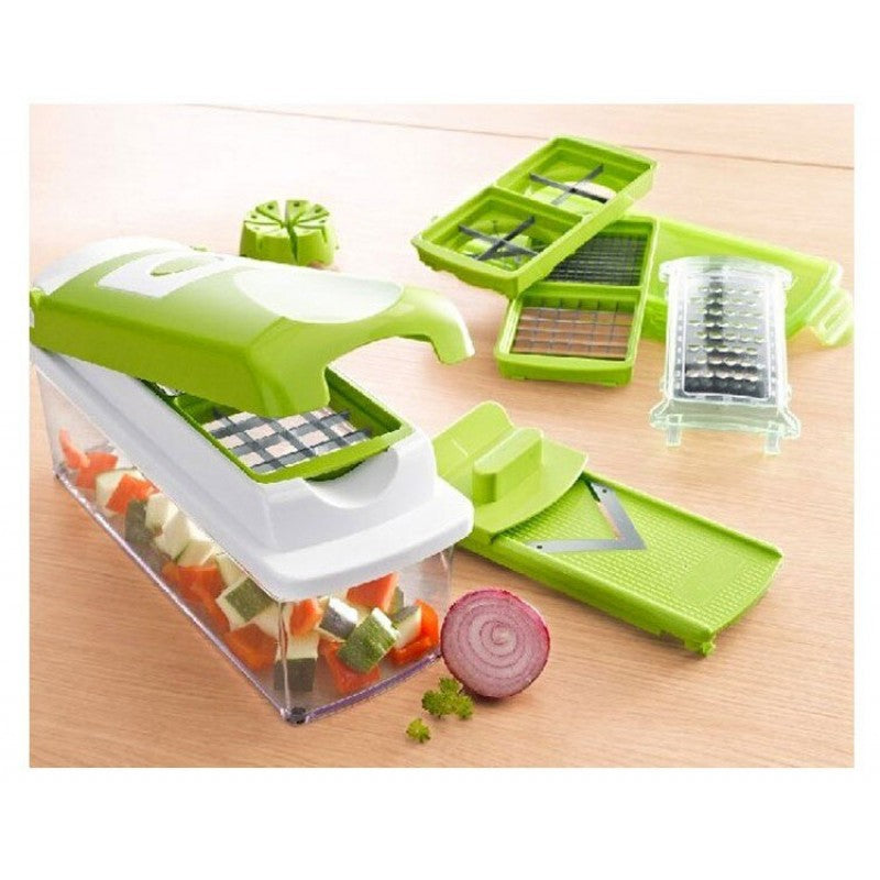 12pcs Set Nicer Dicer Plus Multi-Function Kitchen Too