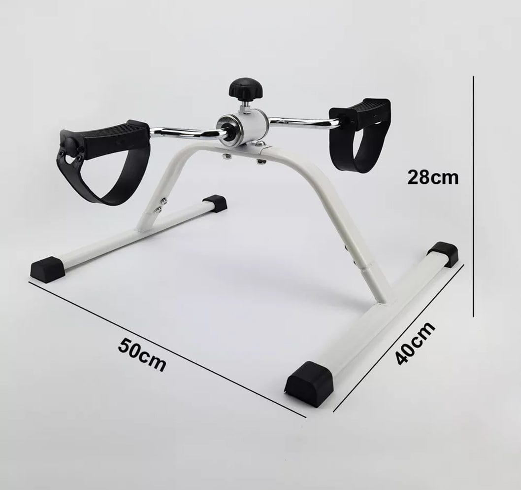 Mini Pedal Exerciser Cycle - White