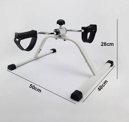 Mini Pedal Exerciser Cycle - White