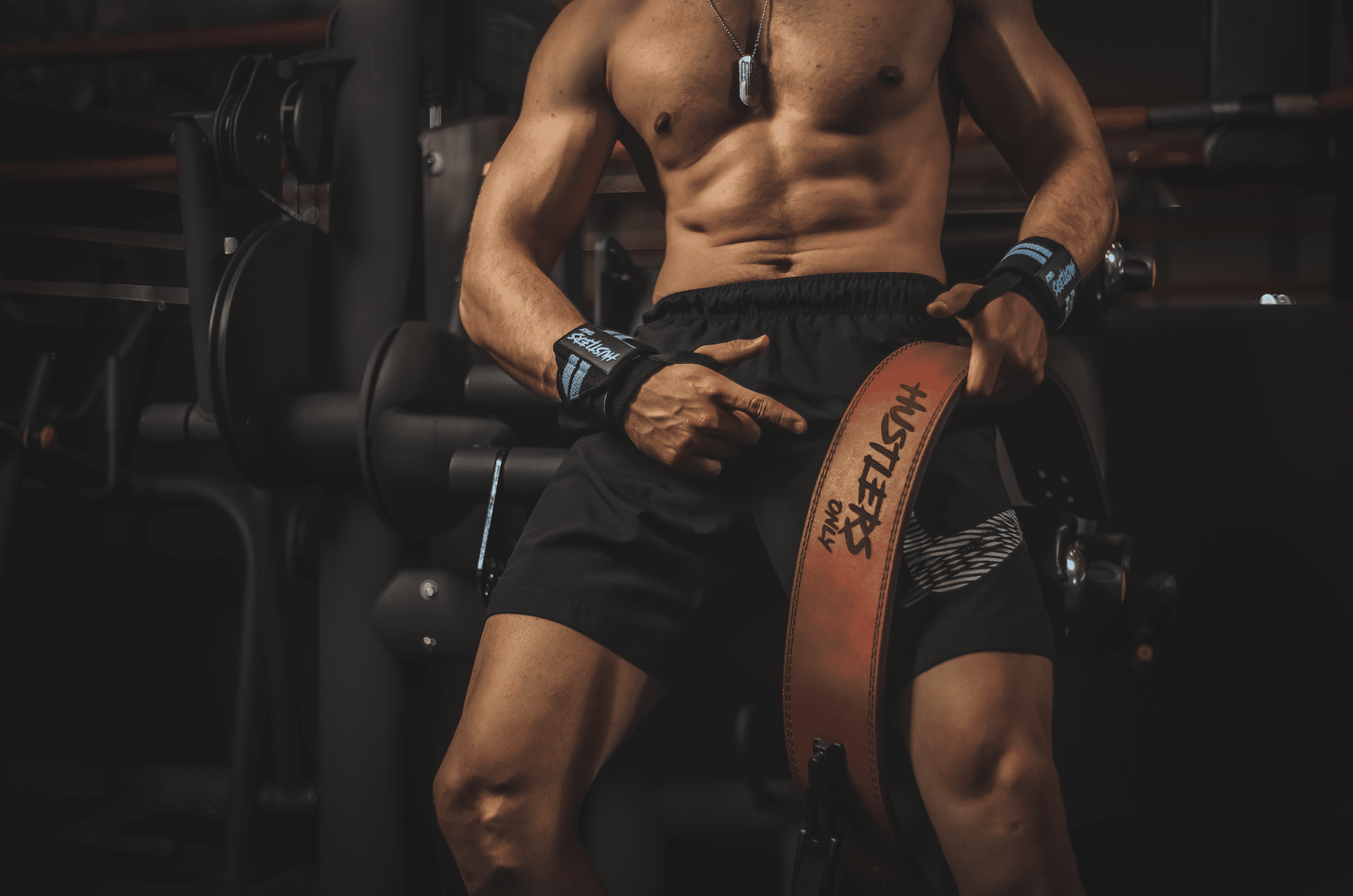 Wrist Wraps - White Stripes