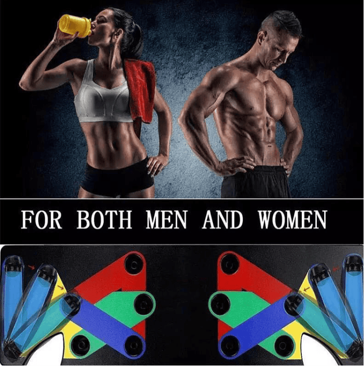 9 in 1 Body Building Push Up Rack