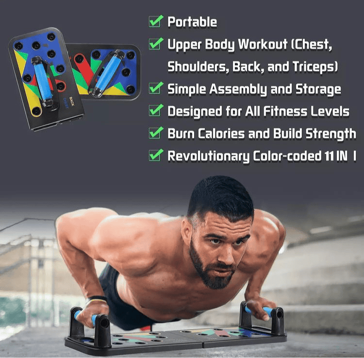 9 in 1 Body Building Push Up Rack
