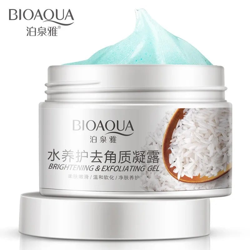 Bioaqua Brightening & Exfoliating Rice Gel Face Scrub 140ml