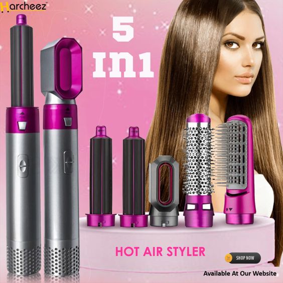 5 in 1 Hair Dryer Hot Air Brush